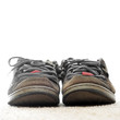Old worn out skateboarding shoes