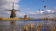 Windmills and Reeds at Kinderdijk Windmills and Reeds at Kinderdijk