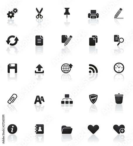 Vektor: Rounded icons series: Set 2 Rounded icons series: Set 2