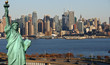 tourism concept for beautiful new york city skyline