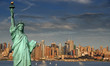 tourism concept for beautiful new york city skyline