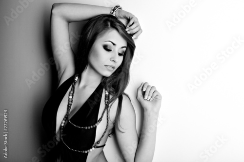 Sexy Photo Female on Photo  Young Sexy Woman  Black And White     T Tulic  27269124
