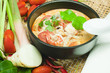 Tom Yum Goong - Spicy Shrimp Soup Tom Yum Goong - Spicy Shrimp Soup