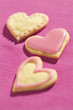 Biscuits en forme de coeur