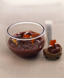 Confiture de pensée et de fraise des bois 