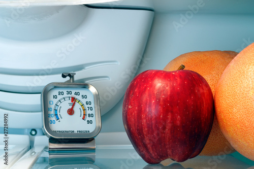 Photo: Refrigerator Temperature Refrigerator Temperature