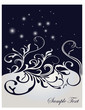 abstract winter card with place for your text abstract winter card with place for your text