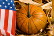 Patriotic American Pumpkin