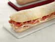 Sandwich ciabatta jambon feta Sandwich ciabatta jambon feta