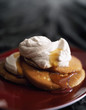 Pancake au café à la chantilly Pancake au café à la chantilly