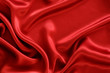 Red silk textile