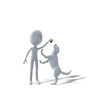 Illustration: Hund, Hündin, Wauwau Hund, Hündin, Wauwau