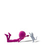 Illustration: Katze, Spielen, Liebe Katze, Spielen, Liebe