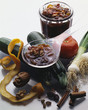 Zucchini,orange and walnut chutney