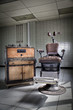 Photo: An old vintage, dentist chair An old vintage, dentist chair