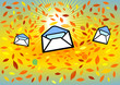 Vektor: mail schwarm mail schwarm
