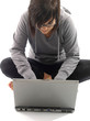 Young Woman Using Laptop. Model Released