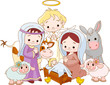 Christmas nativity scene Christmas nativity scene