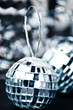 Silver Christmas balls