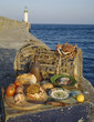 Foto: Sea spider salad and squid in their ink Sea spider salad and squid in their ink