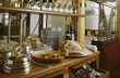 Gratin Dauphinois and chicken in salt crust