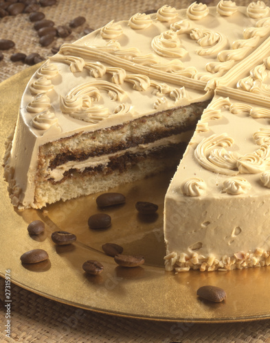 Photo: Moka cake Moka cake