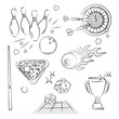 Vector: Games and Sport Entertiment Games and Sport Entertiment