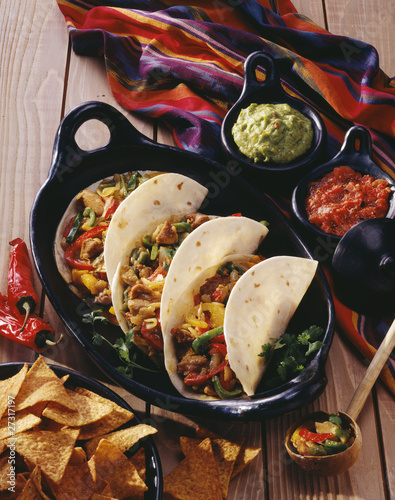 Photo: chicken fajitas chicken fajitas