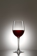 Still-life with the red wine glass