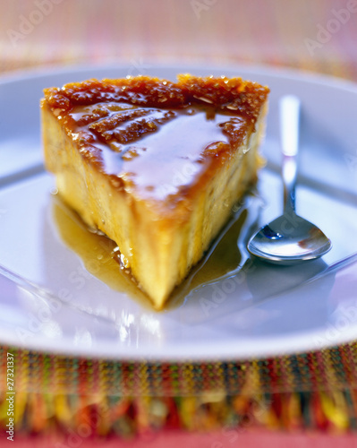 Photo: Caramel baked egg custard Caramel baked egg custard