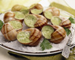 Snails with parsley butter