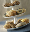 Variety of small breads