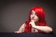 Attractive Red Haired Woman Portrait Attractive Red Haired Woman Portrait