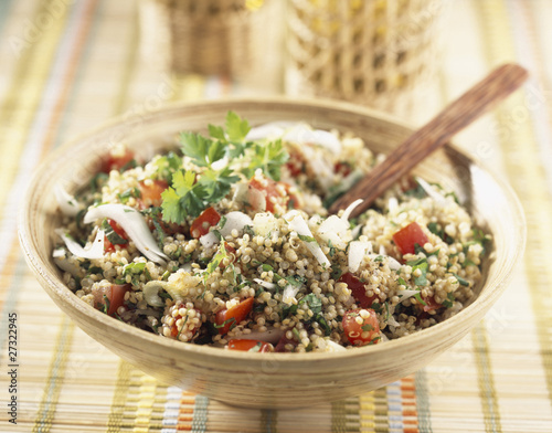 Photo: taboule-style quinoa salad taboule-style quinoa salad