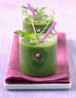 Rocket consommé soup