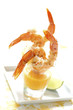 prawns in mango emulsion