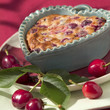 cherry clafoutis batter pudding 