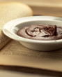Cooked chocolate mousse