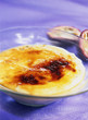 Passion fruit creme brulée