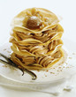flaky pastry with candied chestnuts