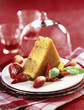 basil and strawberry baba