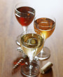 Selection of wines