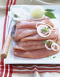 Raw turkey escalopes Raw turkey escalopes