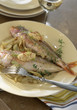 Surmullet with fennel and shallot butter with saffron