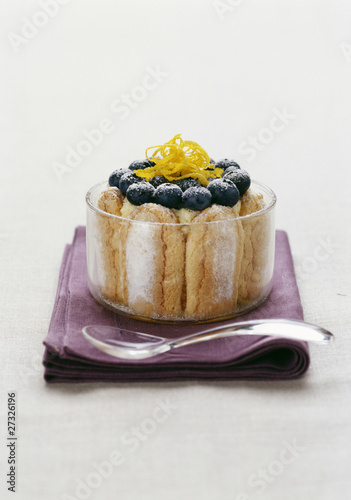 Photo: blackcurrant charlotte blackcurrant charlotte