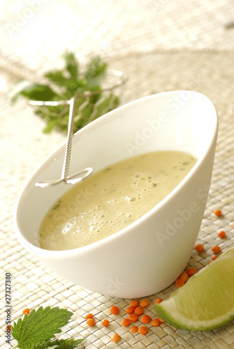 Photo: Orange lentil soup Orange lentil soup