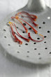 saffron pistils on skimmer