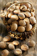 Basket of walnuts