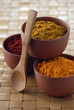Bowls of spices