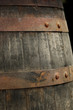 Very old wine barrel